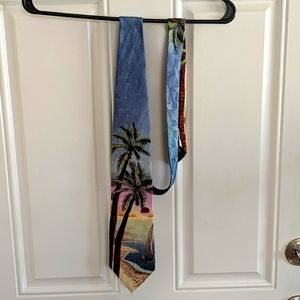 Beachy Silk Tie